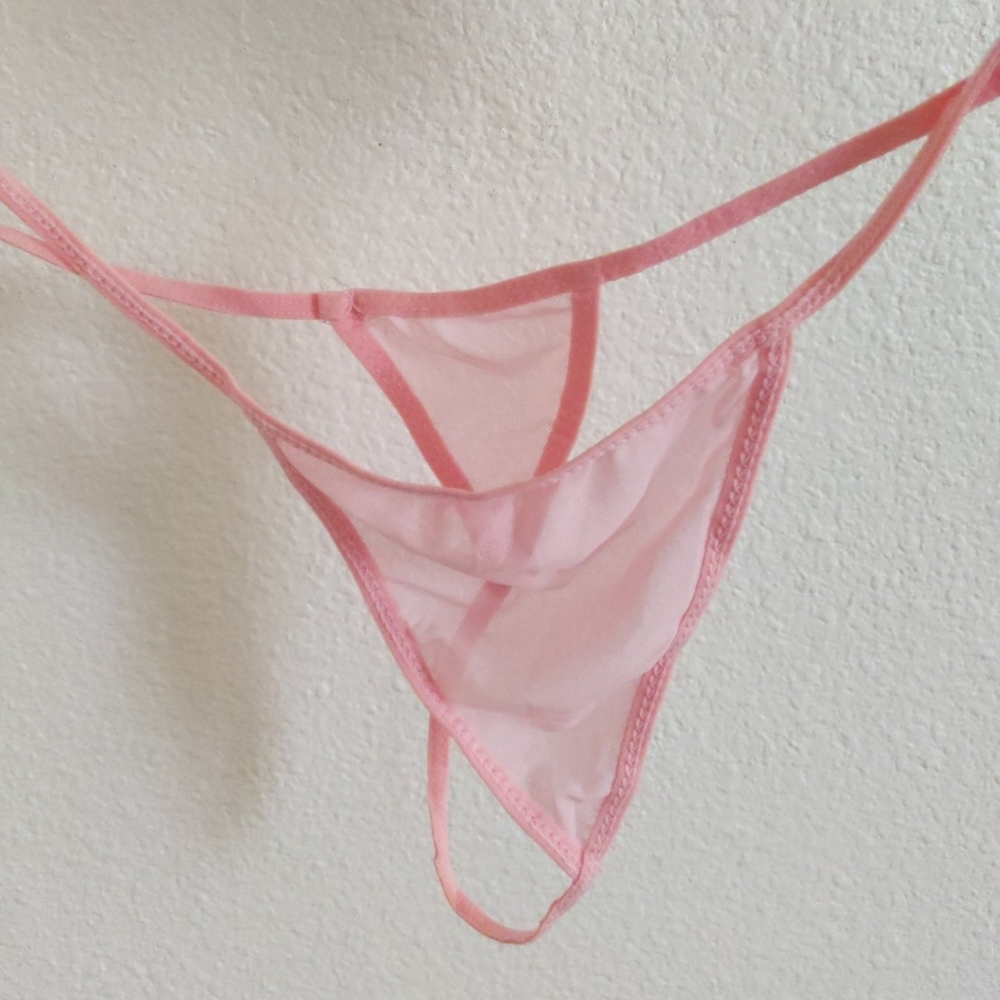 SOLD - Darling sheer babydoll negligee - Picture 3 of 4